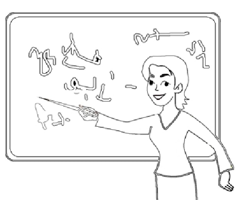 女性老師簡(jiǎn)筆
