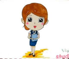 秘書(shū)簡(jiǎn)筆畫(huà)