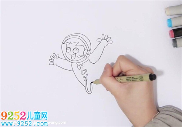 宇航員<a href=http://www.inspiredelm.com/jianbihua/ target=_blank class=infotextkey>簡(jiǎn)筆畫(huà)</a>