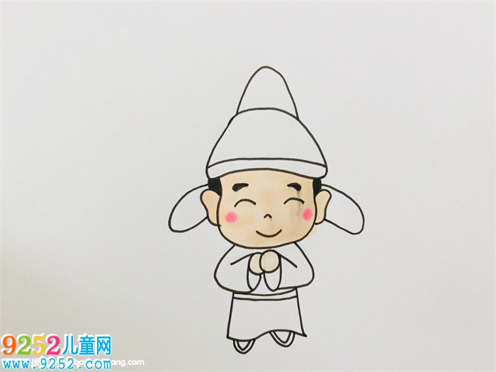 詩人李白怎么畫