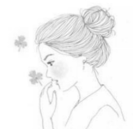丸子頭女生簡(jiǎn)筆畫，可愛的丸子頭