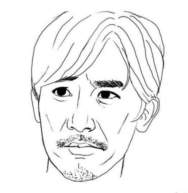 梁朝偉簡筆畫