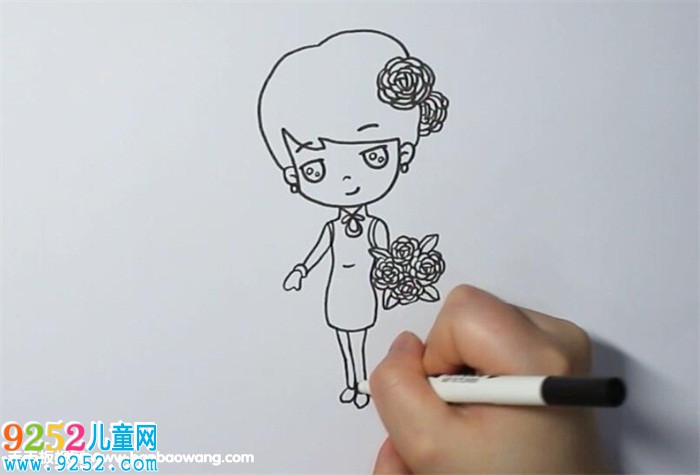 新娘<a href=http://www.inspiredelm.com/jianbihua/ target=_blank class=infotextkey>簡筆畫</a>