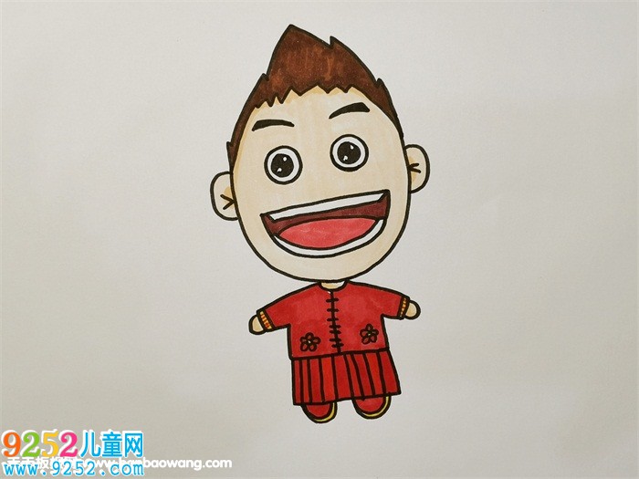 新郎<a href=http://www.inspiredelm.com/jianbihua/ target=_blank class=infotextkey>簡(jiǎn)筆畫</a>步驟