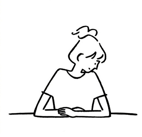 簡(jiǎn)單好看的人物簡(jiǎn)筆畫大全，一個(gè)人的小時(shí)光