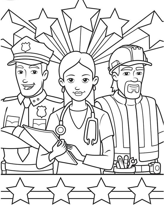 辛勤的勞動(dòng)人民簡(jiǎn)筆