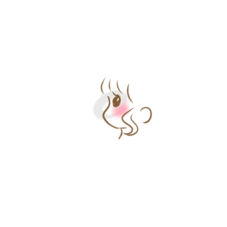 害羞的女生<a href=http://www.inspiredelm.com/jianbihua/ target=_blank class=infotextkey>簡筆畫</a>怎么畫