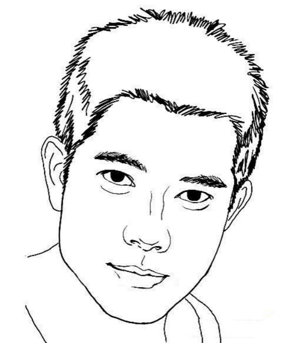 郭富城簡(jiǎn)筆畫