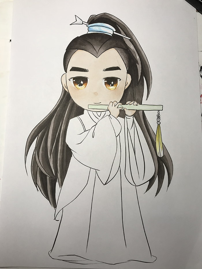 朱一龍q版<a href=http://www.inspiredelm.com/jianbihua/ target=_blank class=infotextkey>簡筆畫</a>