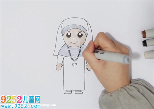 修女<a href=http://www.inspiredelm.com/jianbihua/ target=_blank class=infotextkey>簡筆畫</a>
