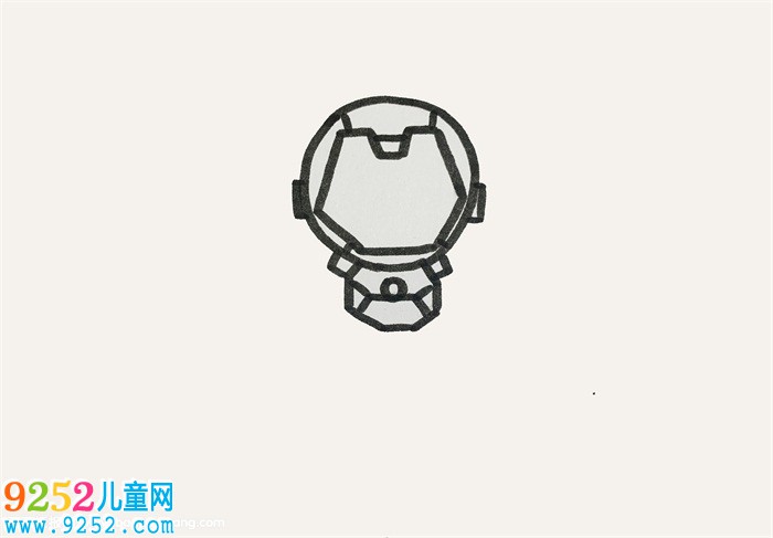 鋼鐵俠怎么畫全身