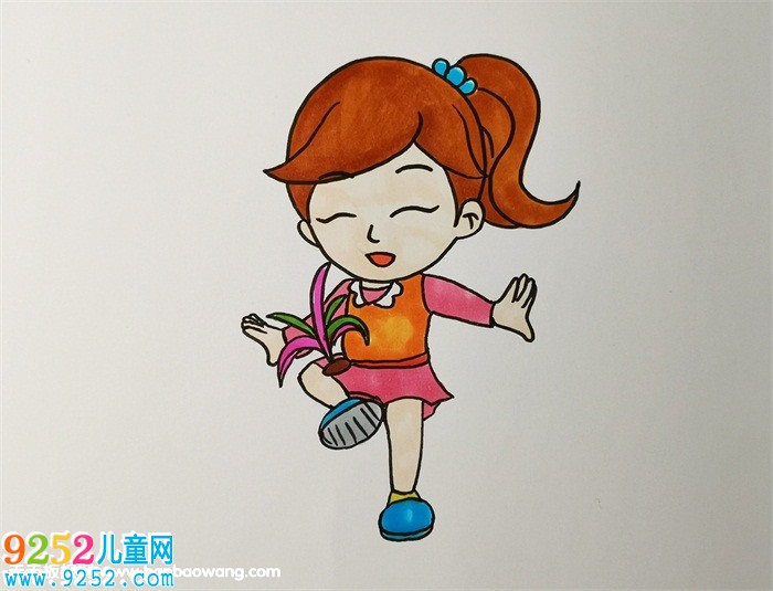 小朋友踢毽子<a href=http://www.inspiredelm.com/jianbihua/ target=_blank class=infotextkey>簡筆畫</a>