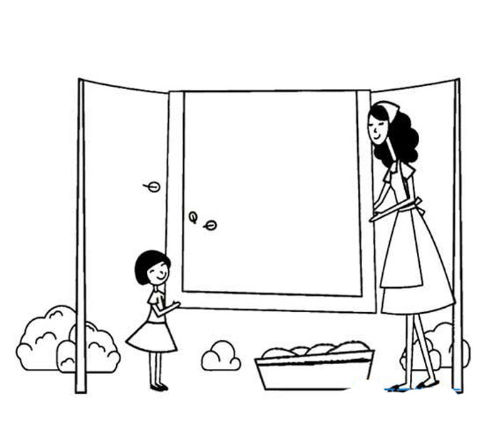 3.8婦女節(jié)簡筆畫