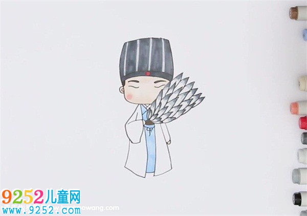 諸葛亮<a href=http://www.inspiredelm.com/jianbihua/ target=_blank class=infotextkey>簡筆畫</a>教程