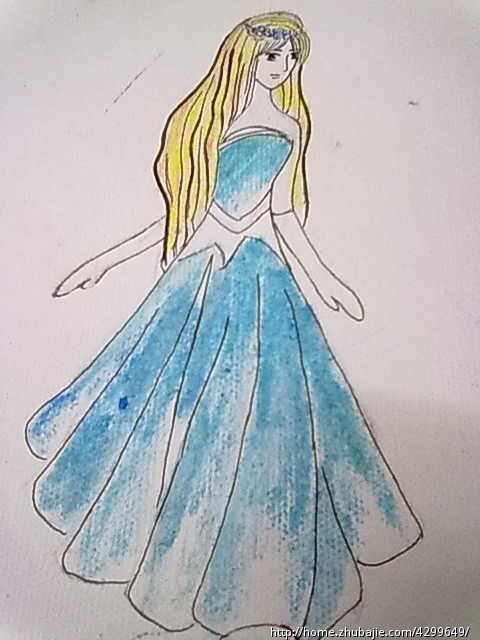 美麗的公主<a href=http://www.inspiredelm.com/jianbihua/ target=_blank class=infotextkey>簡筆畫</a>