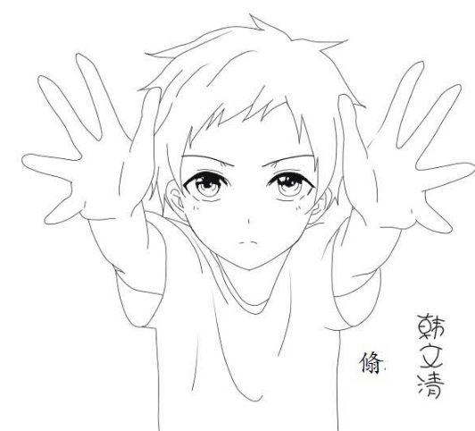全職高手韓文清簡(jiǎn)筆畫(huà)，十年霸圖一如既往