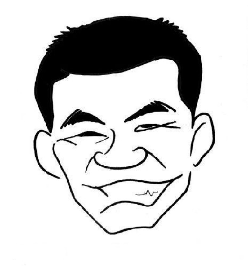 王寶強(qiáng)簡筆畫