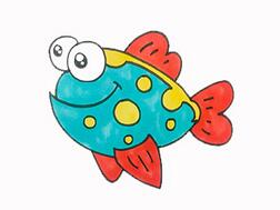 熱帶魚怎么畫？