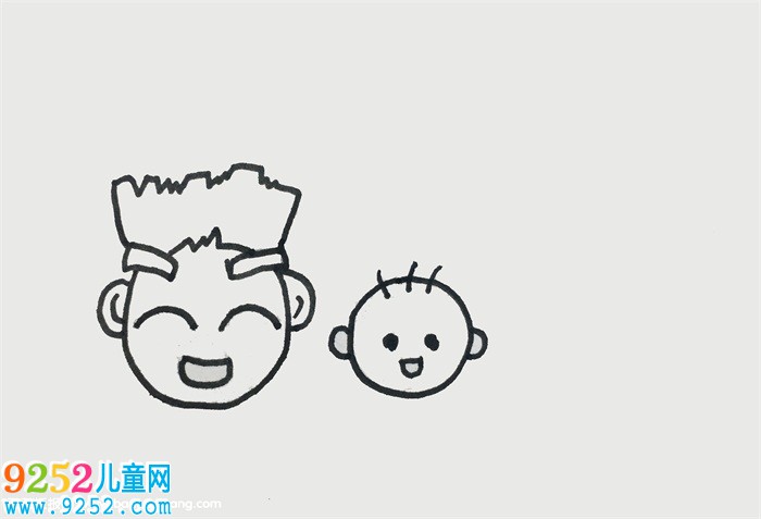 一家人怎么畫