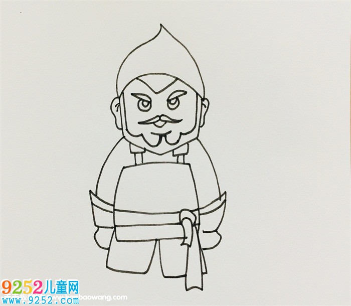 古代士兵怎么畫(huà)