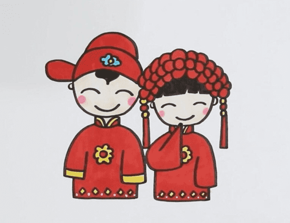 古裝情侶怎么畫_古裝情侶簡(jiǎn)筆畫畫法步驟教程