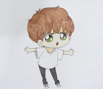 王源q版簡筆畫