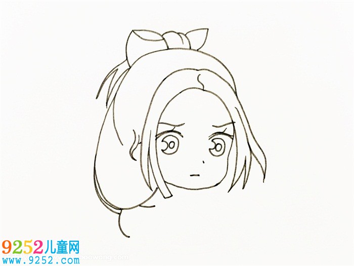 趙麗穎<a href=http://www.inspiredelm.com/jianbihua/ target=_blank class=infotextkey>簡(jiǎn)筆畫(huà)</a>教程