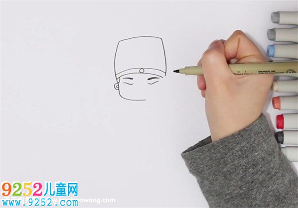諸葛亮<a href=http://www.inspiredelm.com/jianbihua/ target=_blank class=infotextkey>簡筆畫</a>教程