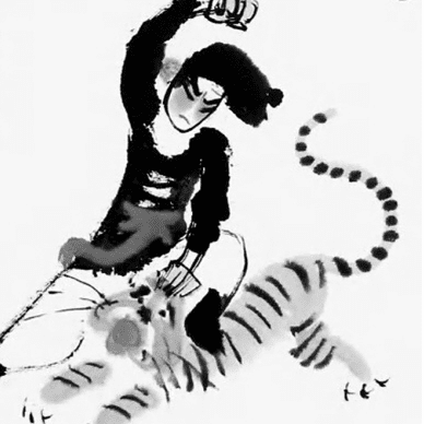 武松人物簡筆