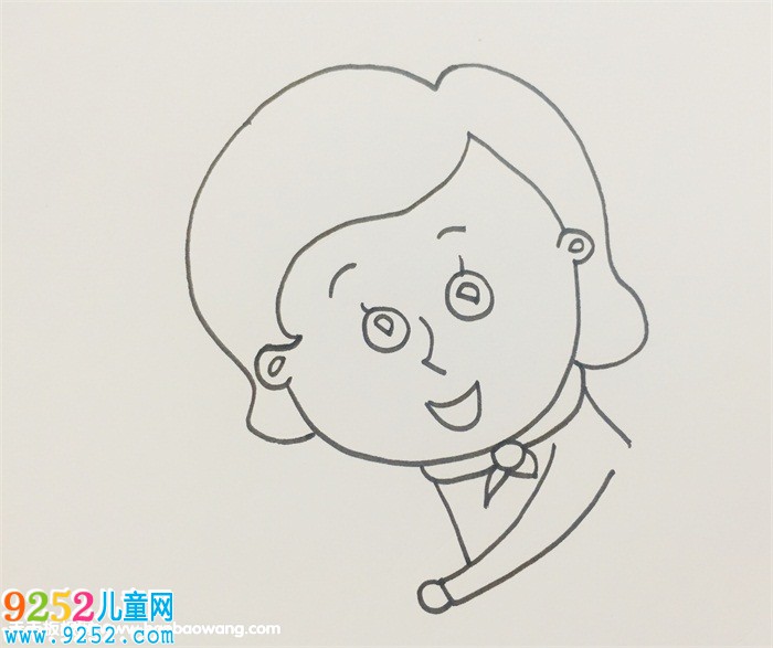 我的媽媽怎么畫