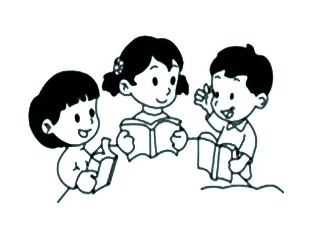 愛學習的人簡筆畫