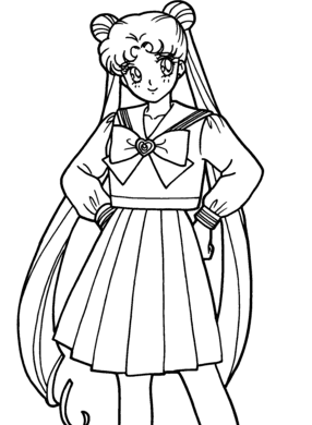 美少女戰(zhàn)士<a href=http://www.inspiredelm.com/dongman/ target=_blank class=infotextkey>動漫</a>女孩簡筆