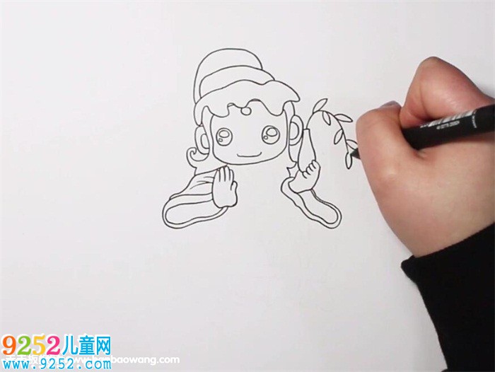 西游記觀音菩薩<a href=http://www.inspiredelm.com/jianbihua/ target=_blank class=infotextkey>簡筆畫</a>