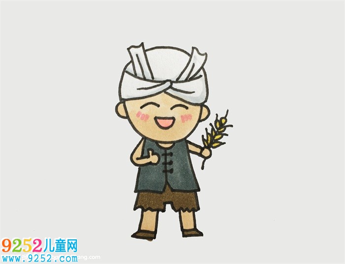 農(nóng)夫怎么畫