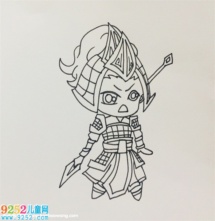 古代將軍<a href=http://www.inspiredelm.com/jianbihua/ target=_blank class=infotextkey>簡筆畫</a>步驟