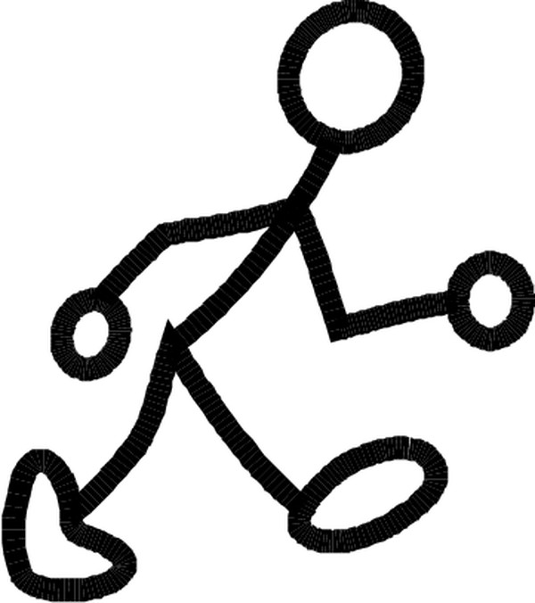 奔跑的人<a href=http://www.inspiredelm.com/jianbihua/ target=_blank class=infotextkey>簡筆畫</a>圖片