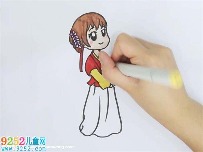 漢服小孩<a href=http://www.inspiredelm.com/jianbihua/ target=_blank class=infotextkey>簡筆畫</a>