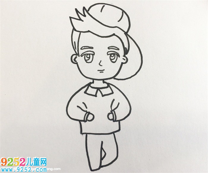 鹿晗怎么畫