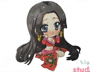 海賊女帝簡(jiǎn)筆畫(huà)