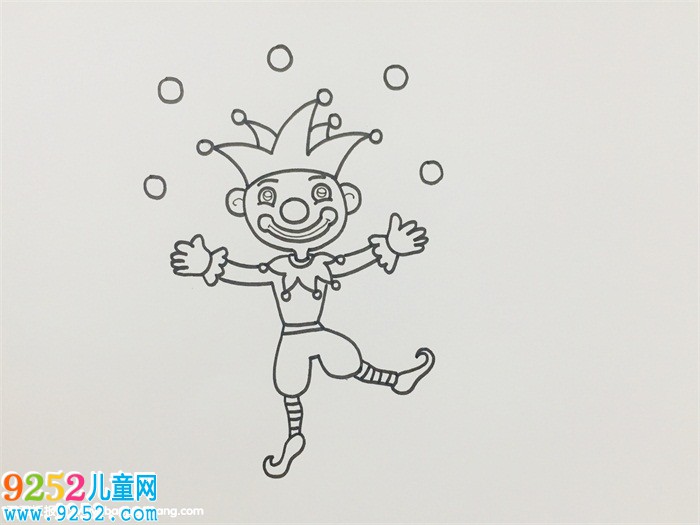 雜技高手怎么畫