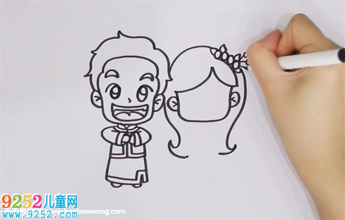 新婚夫妻<a href=http://www.inspiredelm.com/jianbihua/ target=_blank class=infotextkey>簡筆畫</a>