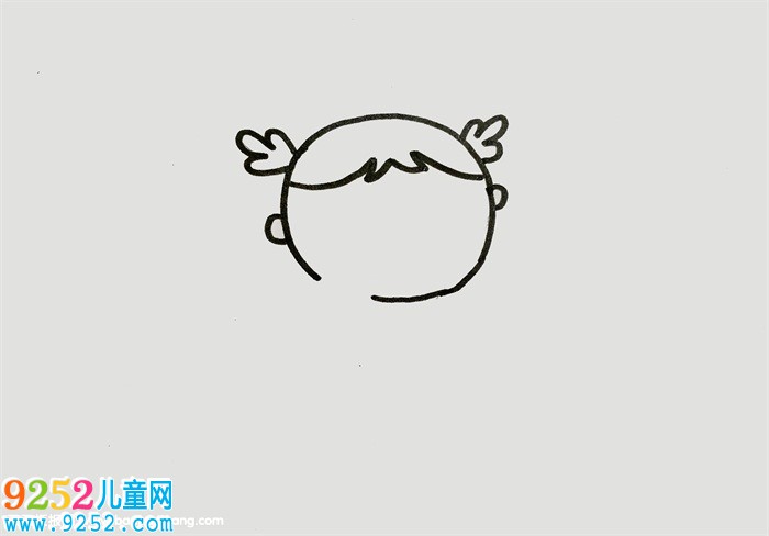 吃瓜果的人怎么畫