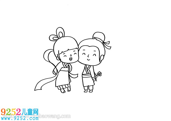 七夕乞巧<a href=http://www.inspiredelm.com/jianbihua/ target=_blank class=infotextkey>簡筆畫</a>