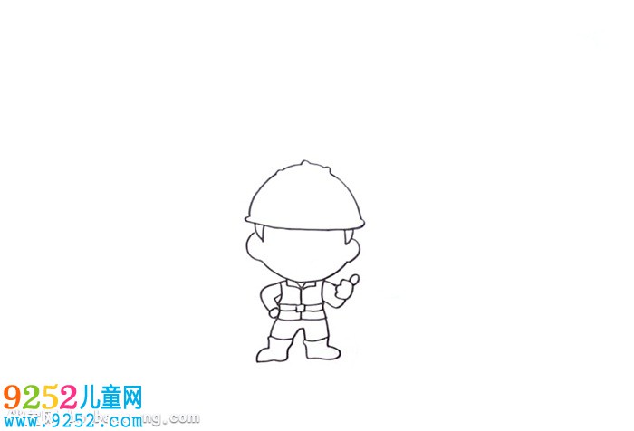 工人怎么畫