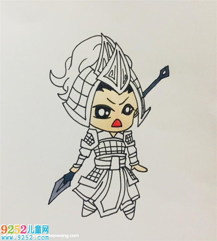 古代將軍<a href=http://www.inspiredelm.com/jianbihua/ target=_blank class=infotextkey>簡筆畫</a>步驟