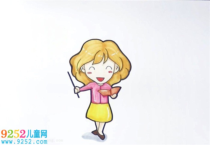 英語(yǔ)老師怎么畫