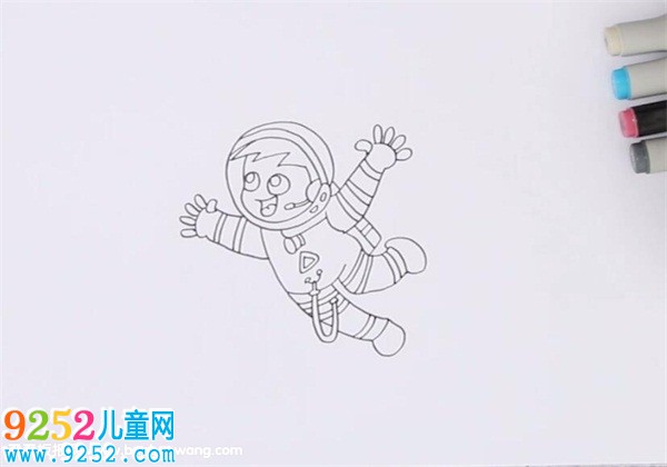 宇航員<a href=http://www.inspiredelm.com/jianbihua/ target=_blank class=infotextkey>簡(jiǎn)筆畫(huà)</a>