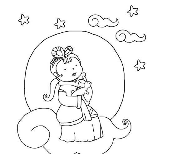 嫦娥仙子簡(jiǎn)筆