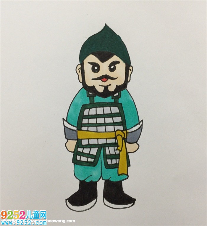 古代士兵怎么畫(huà)
