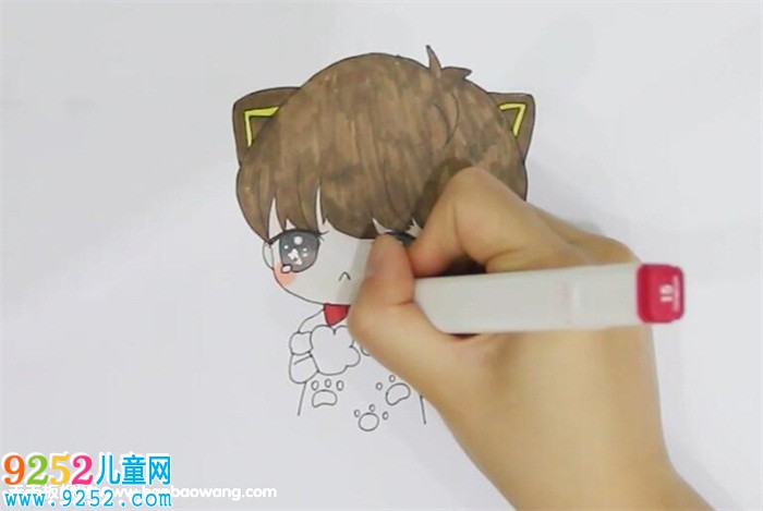 王俊凱Q版<a href=http://www.inspiredelm.com/jianbihua/ target=_blank class=infotextkey>簡筆畫</a>